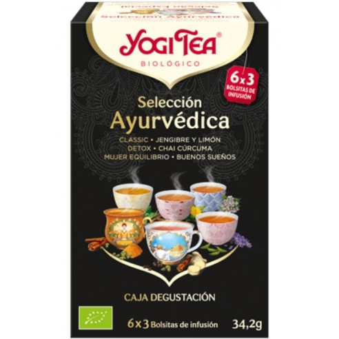 YOGI TEA SELECCIÓN AYURVÉDICA 18...