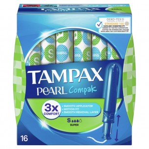 TAMPAX COMPAK PEARL SUPER...