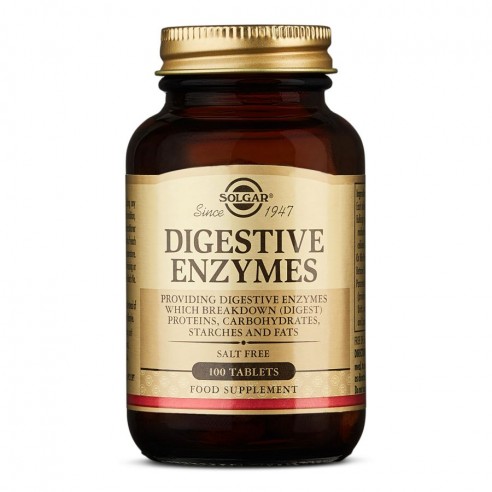 SOLGAR ENZIMAS DIGESTIVAS 100 COMP