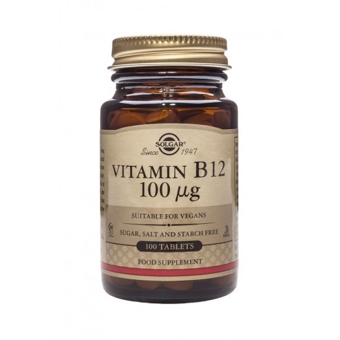SOLGAR VITAMINA B12 100 MCG 100...