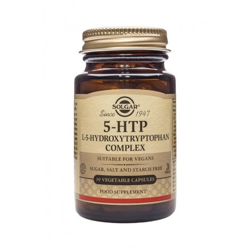 SOLGAR HIDROXITRIPTOFANO 5-HTP 30 SOLGAR
