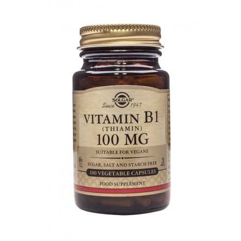 SOLGAR VITAMINA B1 100 MG 100 CAPS