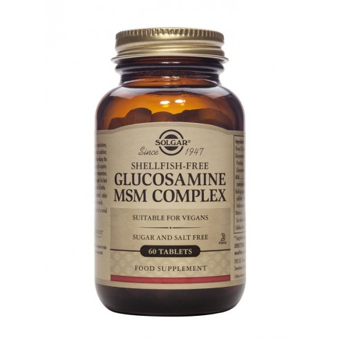 SOLGAR GLUCOSAMINA MSM COMPLEX 60...
