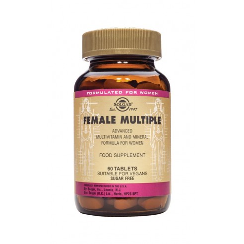 SOLGAR FEMALE MULTIPLE 60 COMP (221920)