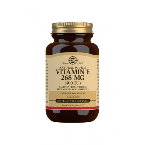 SOLGAR VITAMINA E 400UI 100 CAPSULAS