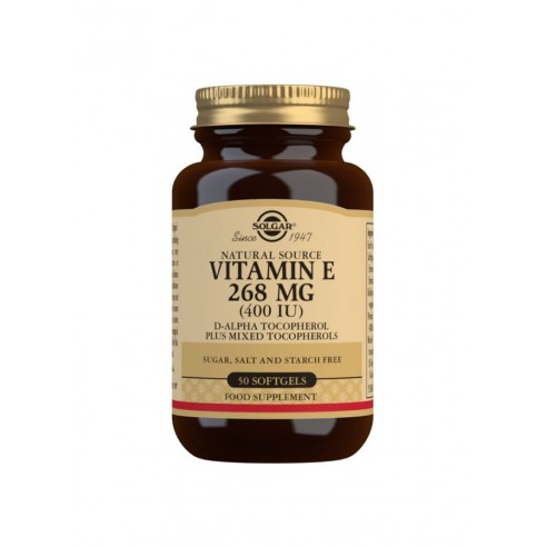 SOLGAR VIT E 400 UI 50 PERLAS