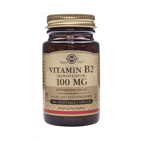 SOLGAR VITAMINA B2 100 MG 100 CAPS...