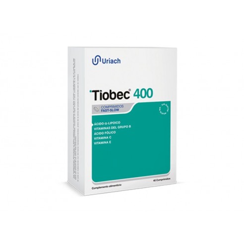 TIOBEC 400 40 COMPRIMIDOS FAST SLOW