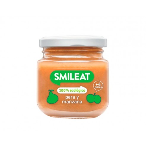 SMILEAT TARRITO DE PERA Y MANZANA 130 G