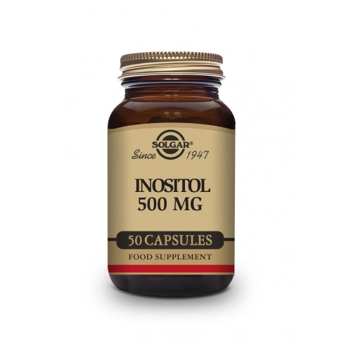 SOLGAR INOSITOL 500 MG 50 CAPS