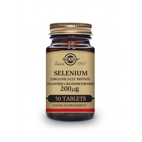 SOLGAR SELENIO S/LEVADURA 200 MCG