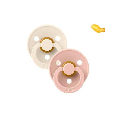 TUTETE BIBS CHUPETE IVORY/BLUSH TALLA...