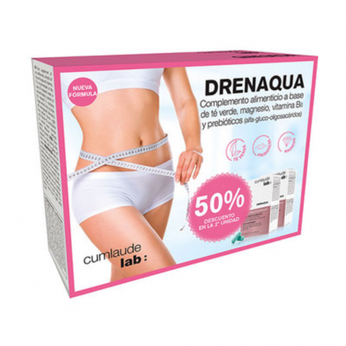 CUMLAUDE DUPLO DRENAQUA 30 CAPSULAS X 2