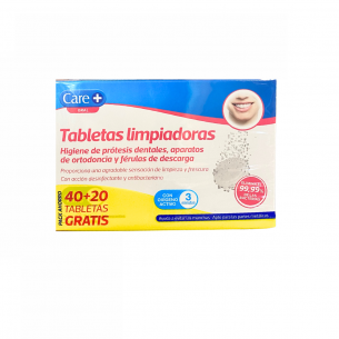 CARE PACK TABLETAS LIMPIADORAS
