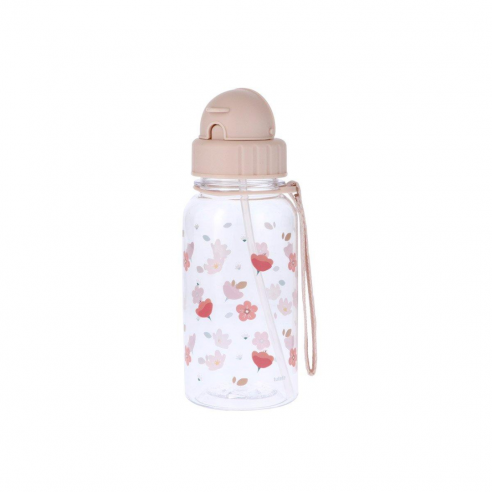 TUTETE BOTELLA PLASTICO FLORES 500 ML
