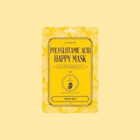 KOCOSTAR HAPPY MASK POLYGLUTAMIC ACID