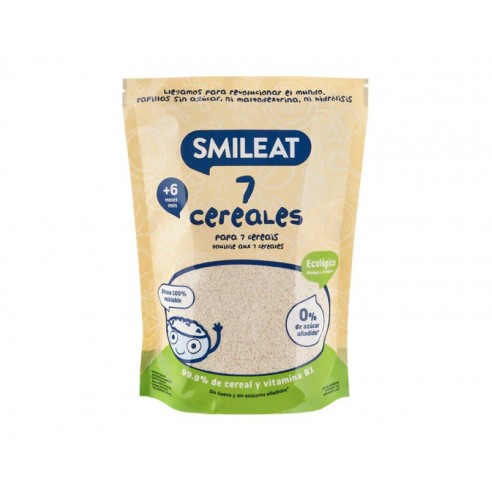 SMILEAT PAPILLA 7 CEREALES ECOLOGICA...