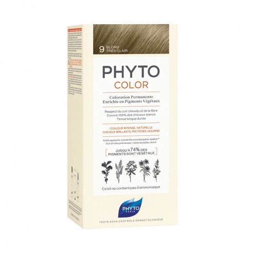 PHYTO COLOR 9 RUBIO MUY CLARO