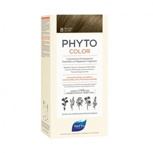 PHYTO COLOR 8 RUBIO CLARO