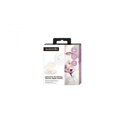 SUAVINEX PEZONERA SILICONA TALLA M 2 U