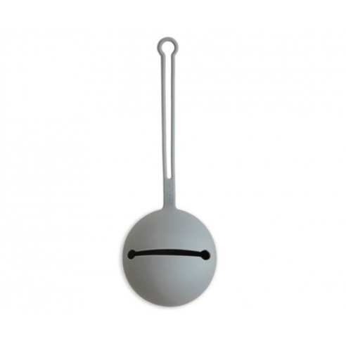 MUSHIE PORTACHUPETES SILICONA GRIS