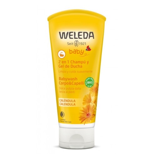 WELEDA CHAMPU Y GEL DE DUCHA DE...