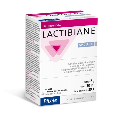 PILEJE LACTIBIANE ENFANT GOTAS 30 ML