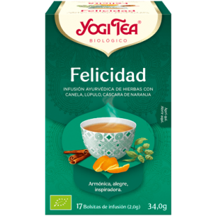 YOGI TEA FELICIDAD 17 BOLSITAS