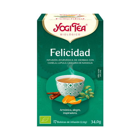 YOGI TEA FELICIDAD 17 BOLSITAS