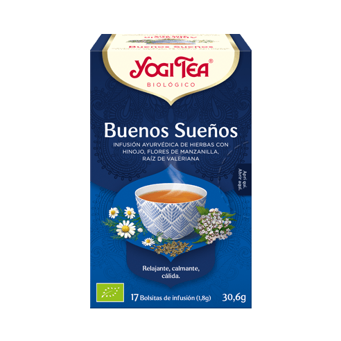 YOGI TEA BUENOS SUEÑOS 17 BOLSITAS