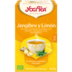 YOGI TEA JENGIBRE LIMON 17...