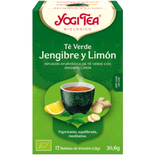 YOGI TEA VERDE JENGIBRE...