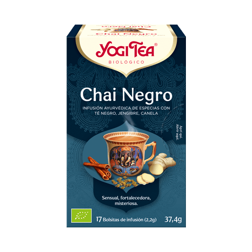 YOGI TEA CHAI NEGRO 17 BOLSITAS