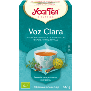 YOGI TEA VOZ CLARA 17 BOLSITAS