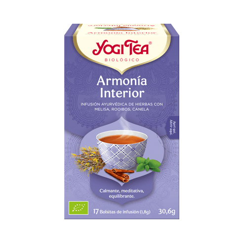 YOGI TEA ARMONIA INTERIOR 17 BOLSITAS