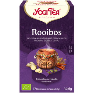 YOGI TEA ROOIBOS 17 BOLSITAS