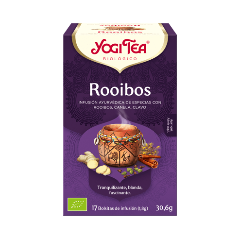 YOGI TEA ROOIBOS 17 BOLSITAS