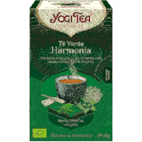 YOGI TEA TE VERDE ARMONIA 17 BOLSITAS