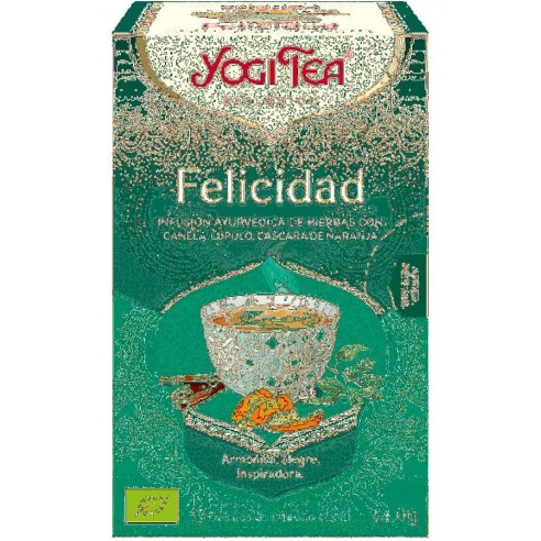 YOGI TEA FELICIDAD 17 BOLSITAS