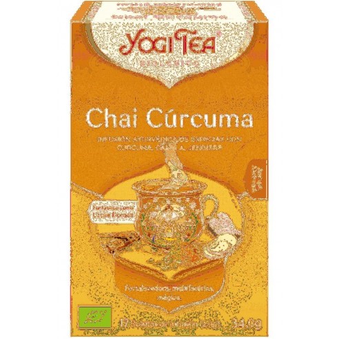 YOGI TEA CHAI CURCUMA 17 BOLSITAS